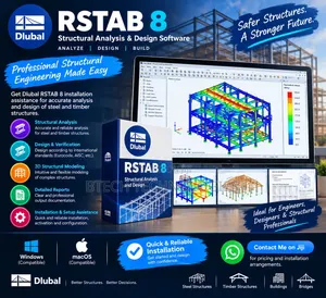 Dlubal RSTAB 8 Structural Analysis Software Installation