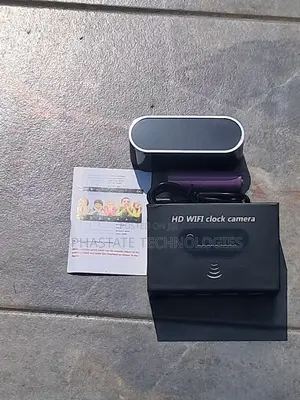 HD WiFi Alarm Clock Hidden Camera With Night Vision