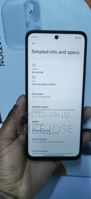 Xiaomi Redmi 12 256 GB Black
