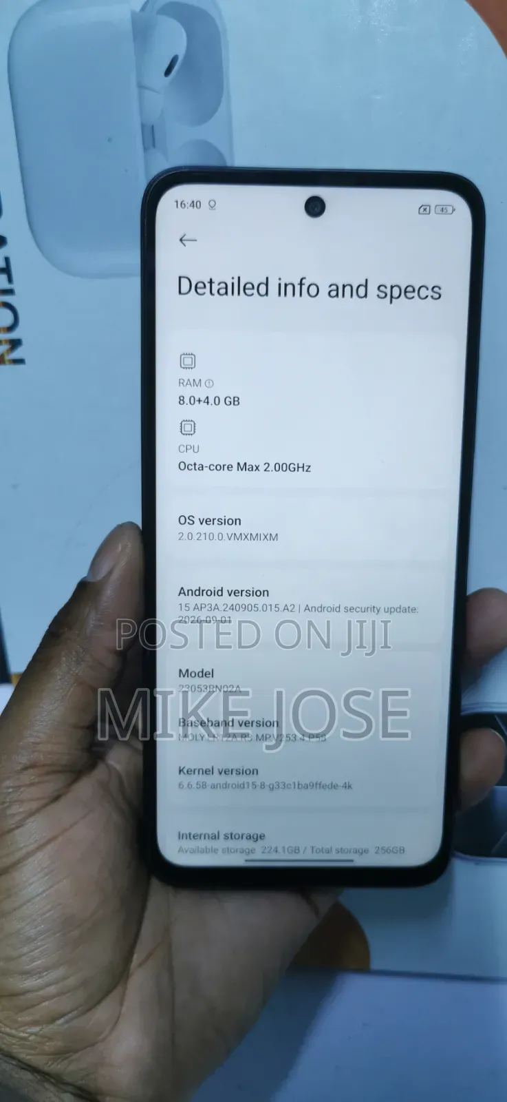 Xiaomi Redmi 12 256 GB Black