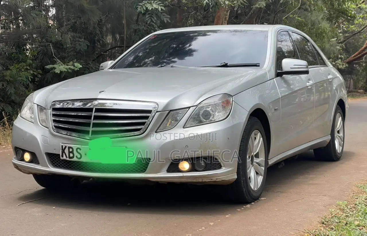 Mercedes-Benz E220 2010 Silver