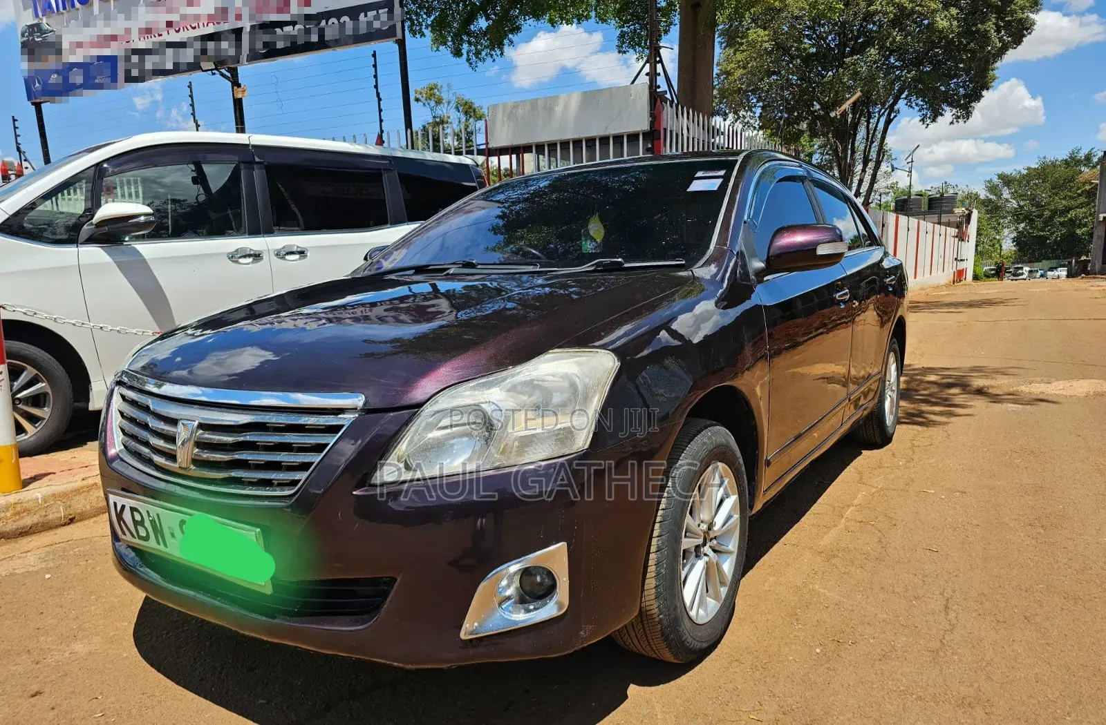 Toyota Premio 2007 Maroon