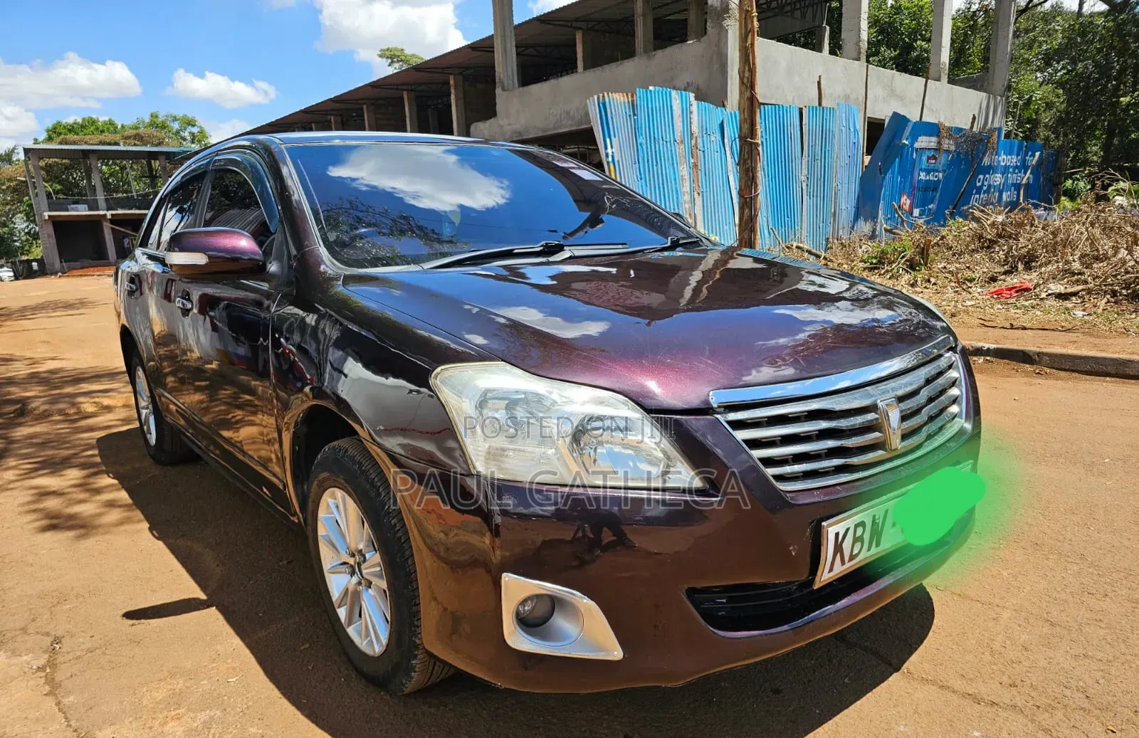 Toyota Premio 2007 Maroon