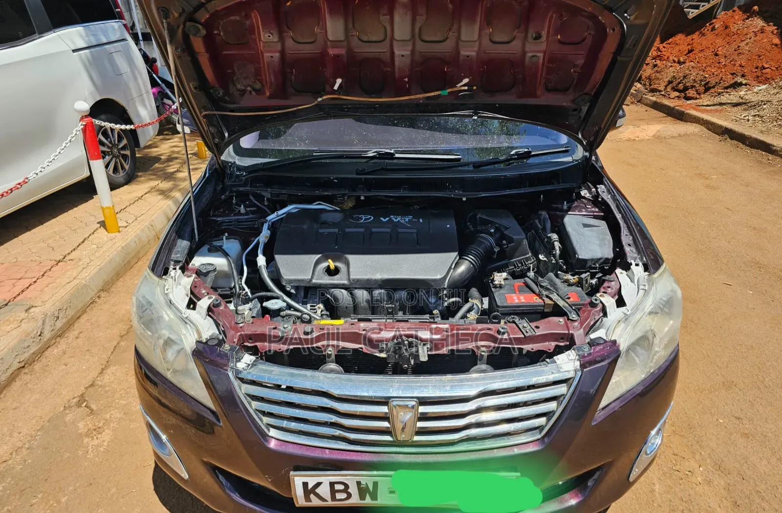 Toyota Premio 2007 Maroon