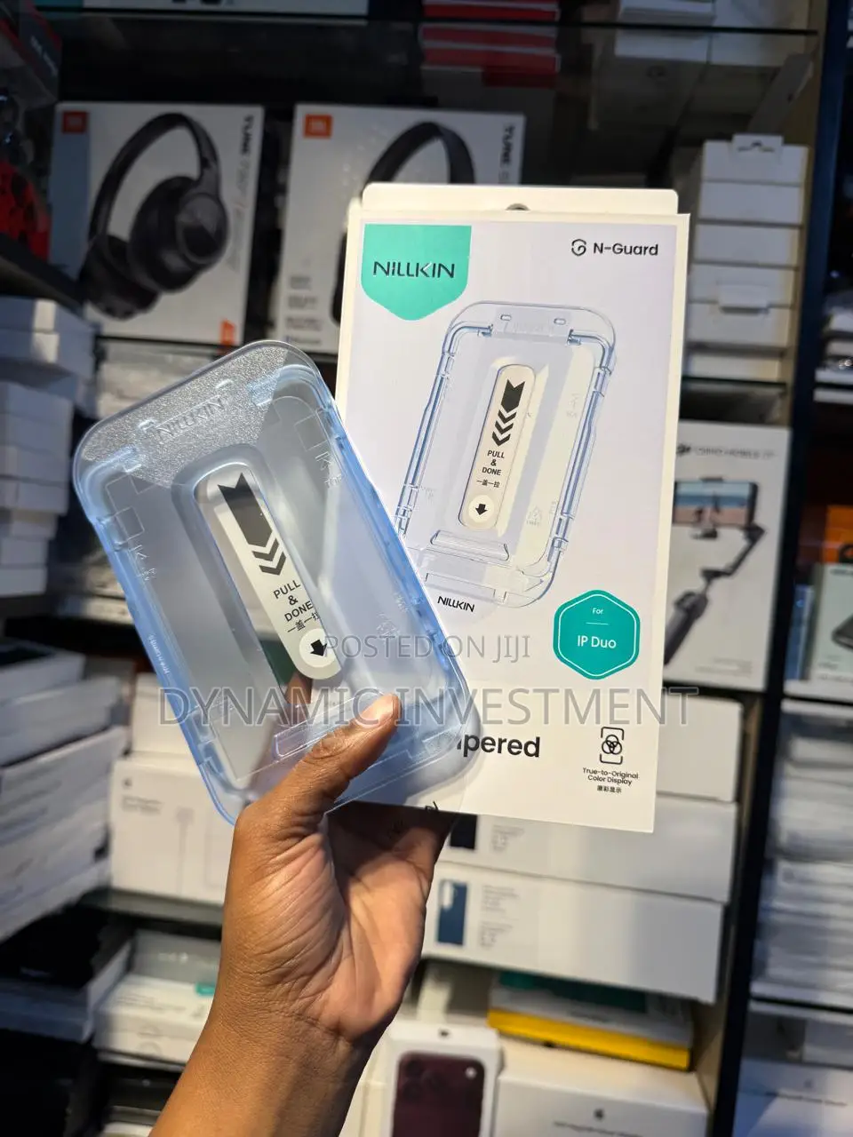 iPhone Duo 2026 Nillkin Tempered Screen Protector With Alignment Kit
