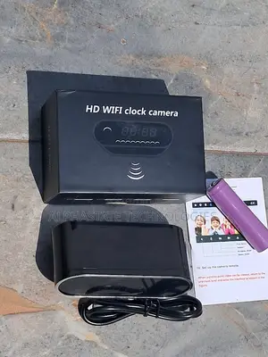 WiFi Night Vision Clock Camera With Remote Video Access