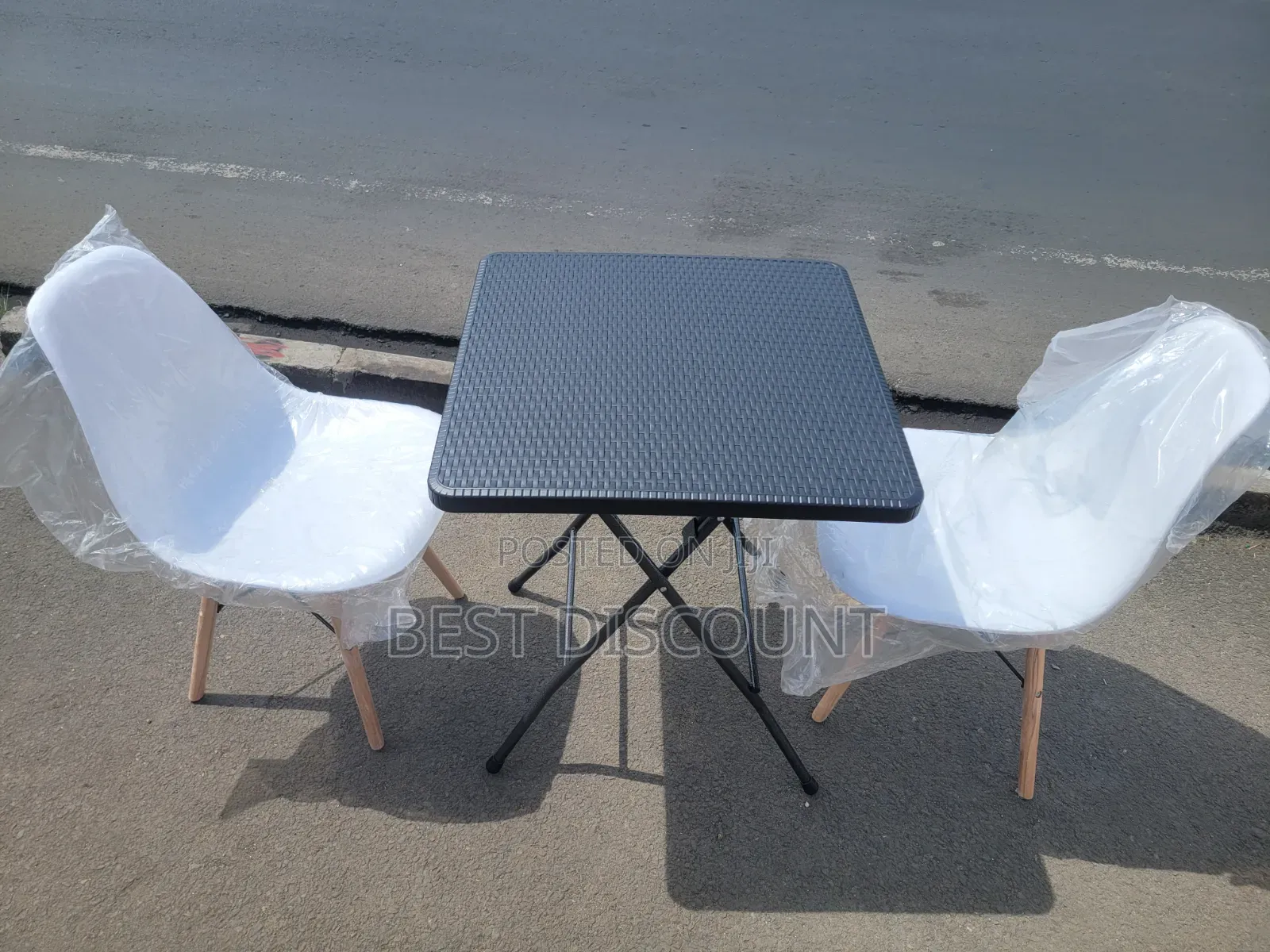 Plastic Dining Set 2- Seater