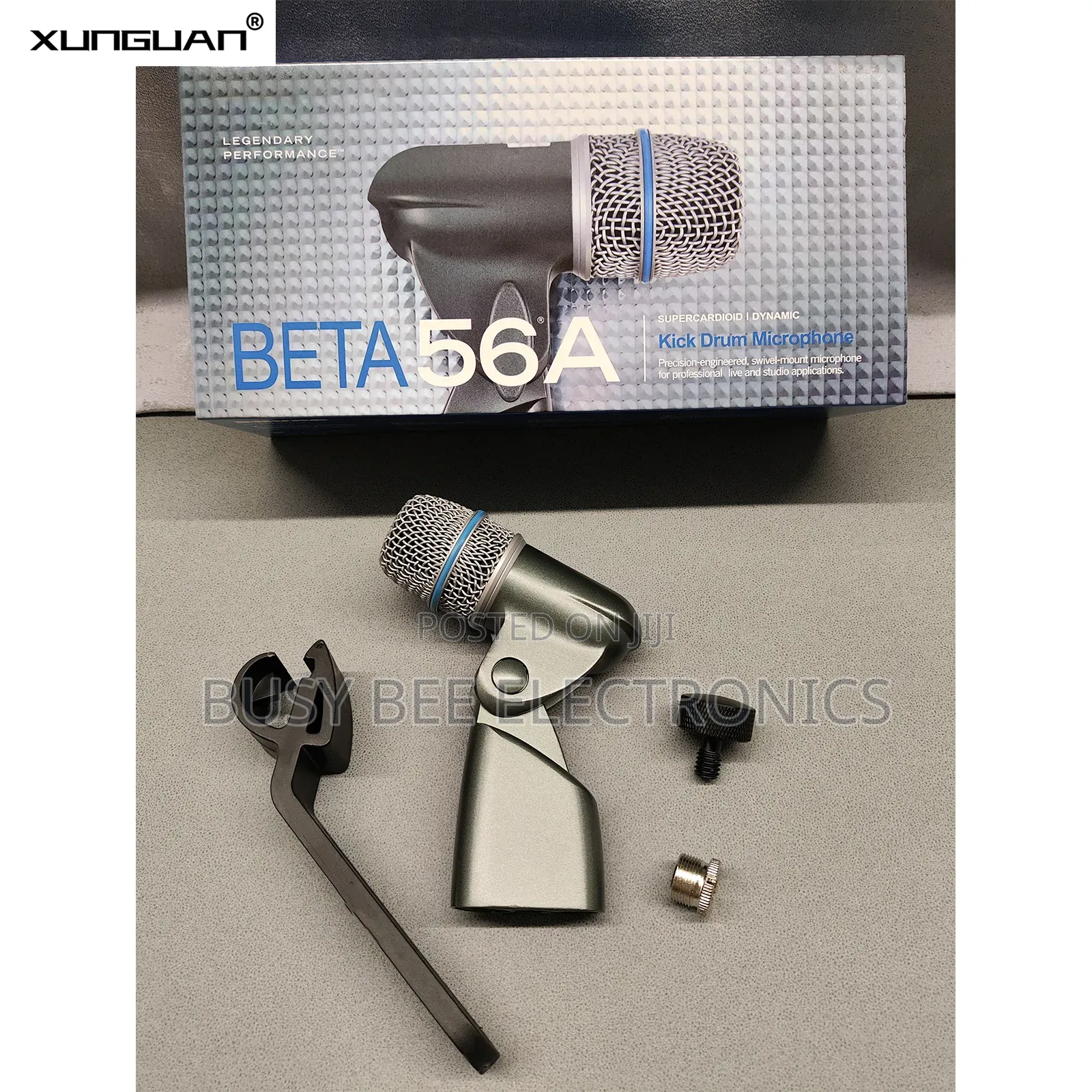 Beta56A Professional Full-Metal Dynamic Wired Drum Microphone