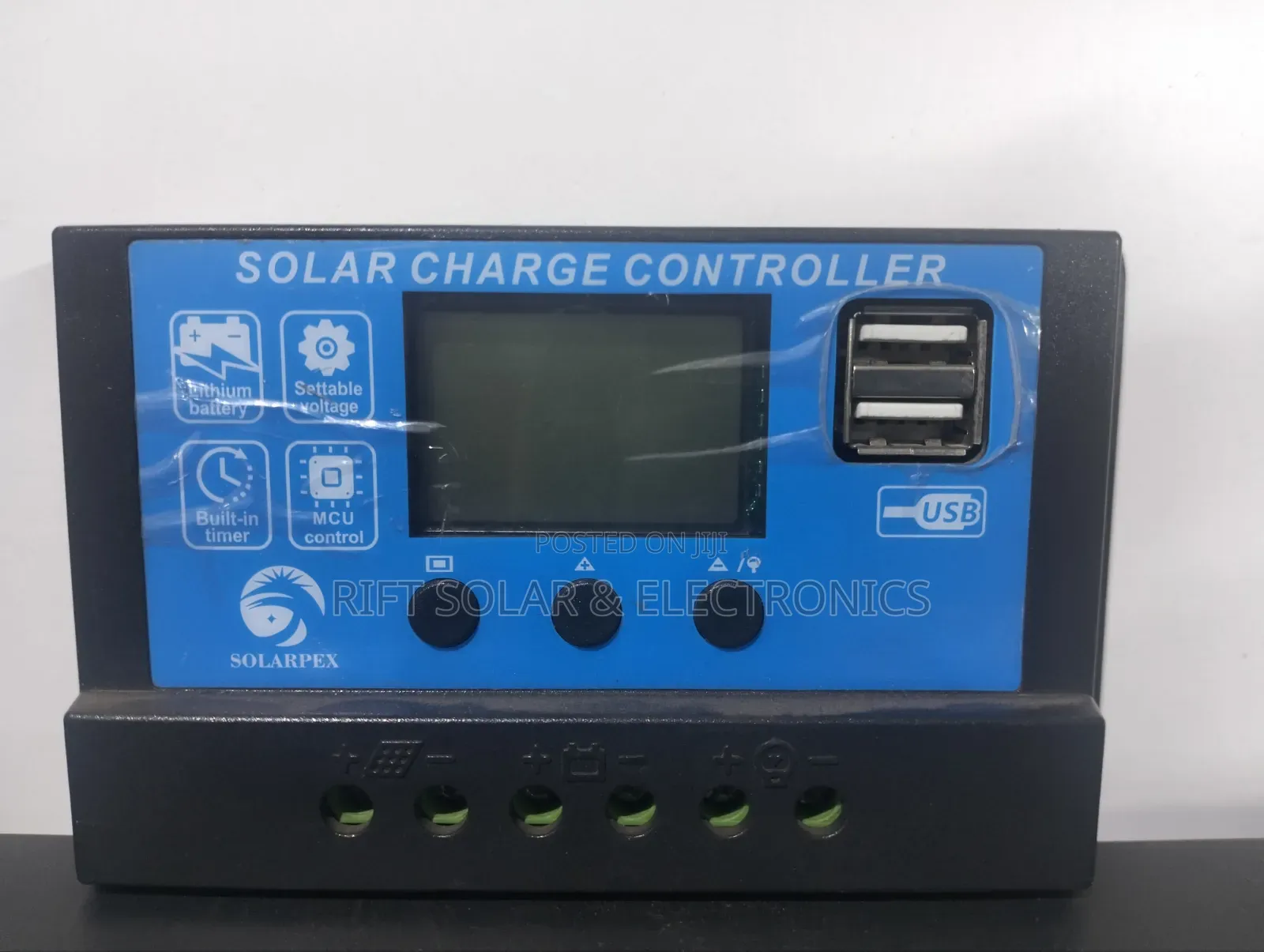 100W Solar+ 50Ah Gel + 10A Controller + 10m Cable + 4 Bulbs Full Kit