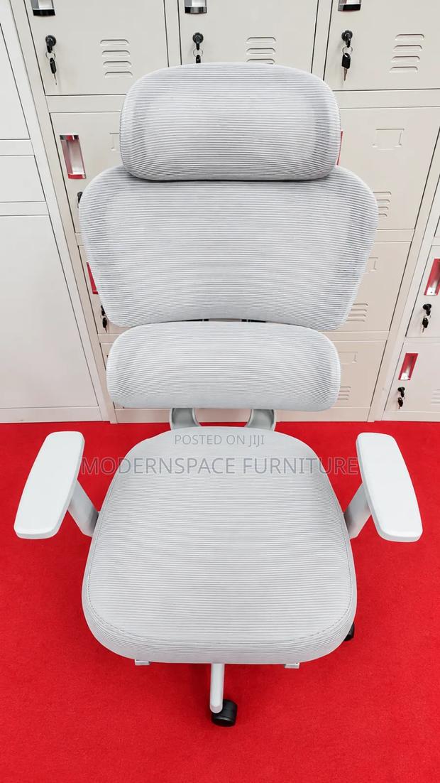 Gray Adjustable Executive Office Chair