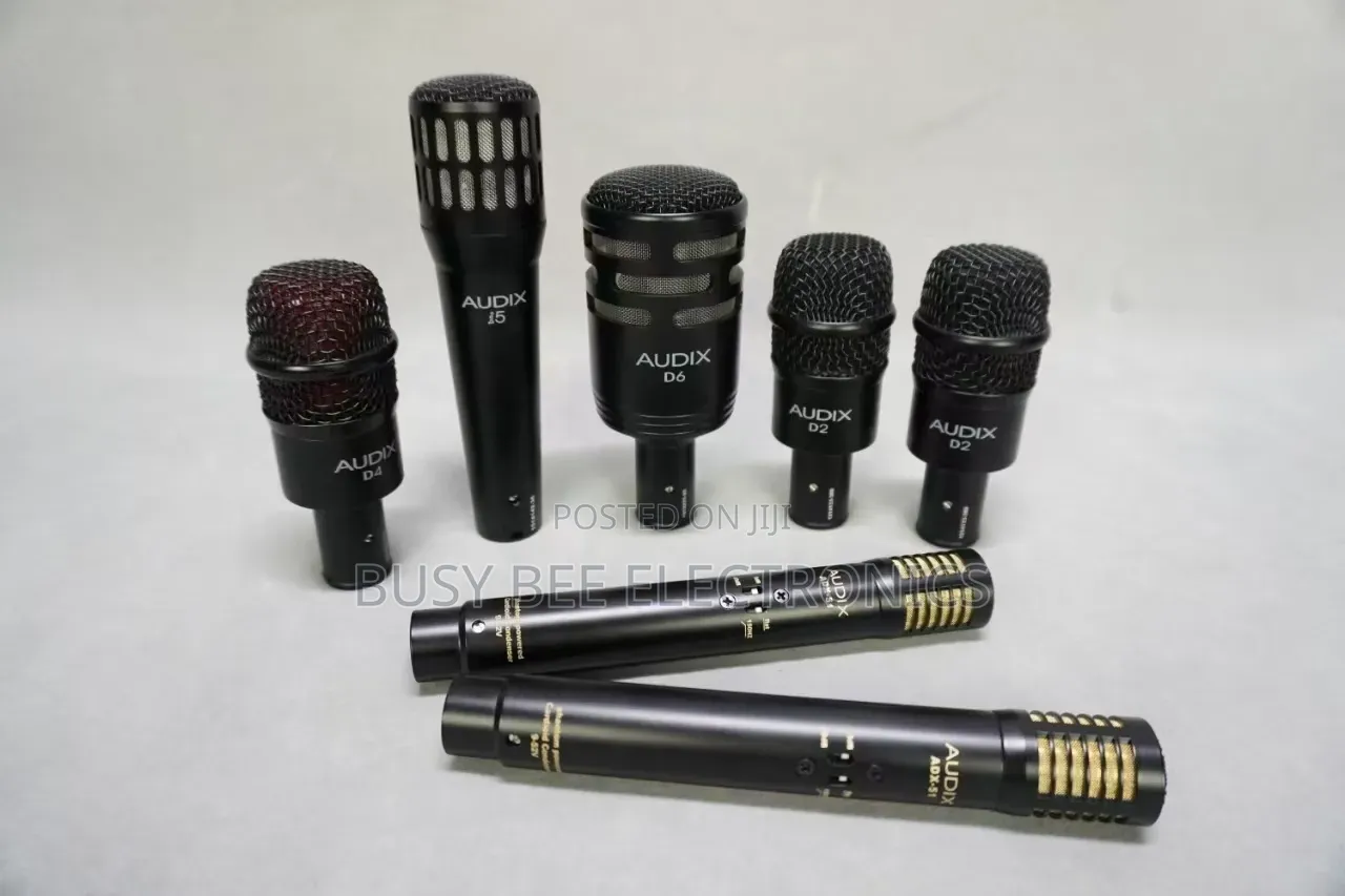 DP7 Super Good Quality Metal Dynamic and Condenser Drum Kit Microphone
