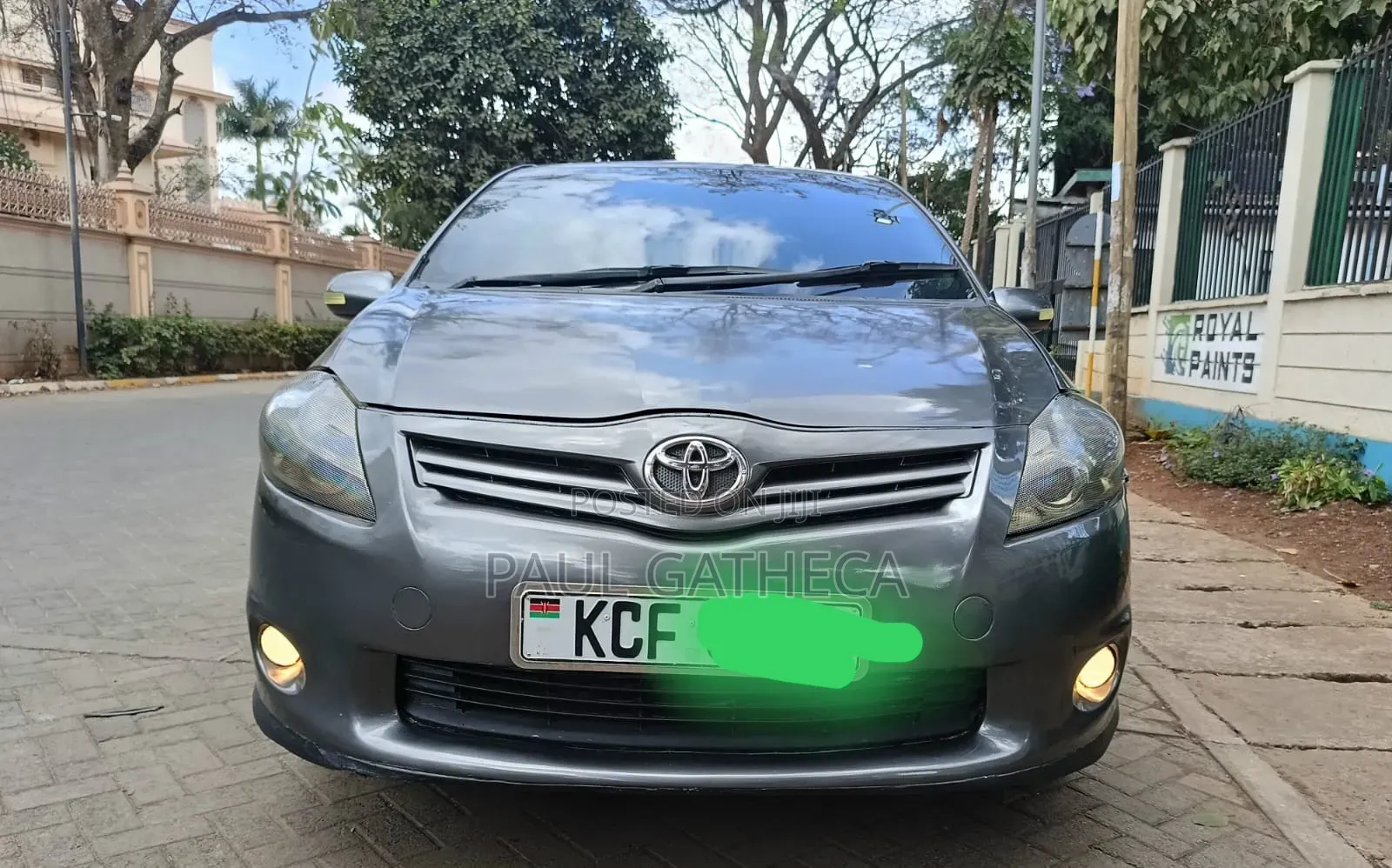 Toyota Auris 2008 Gray