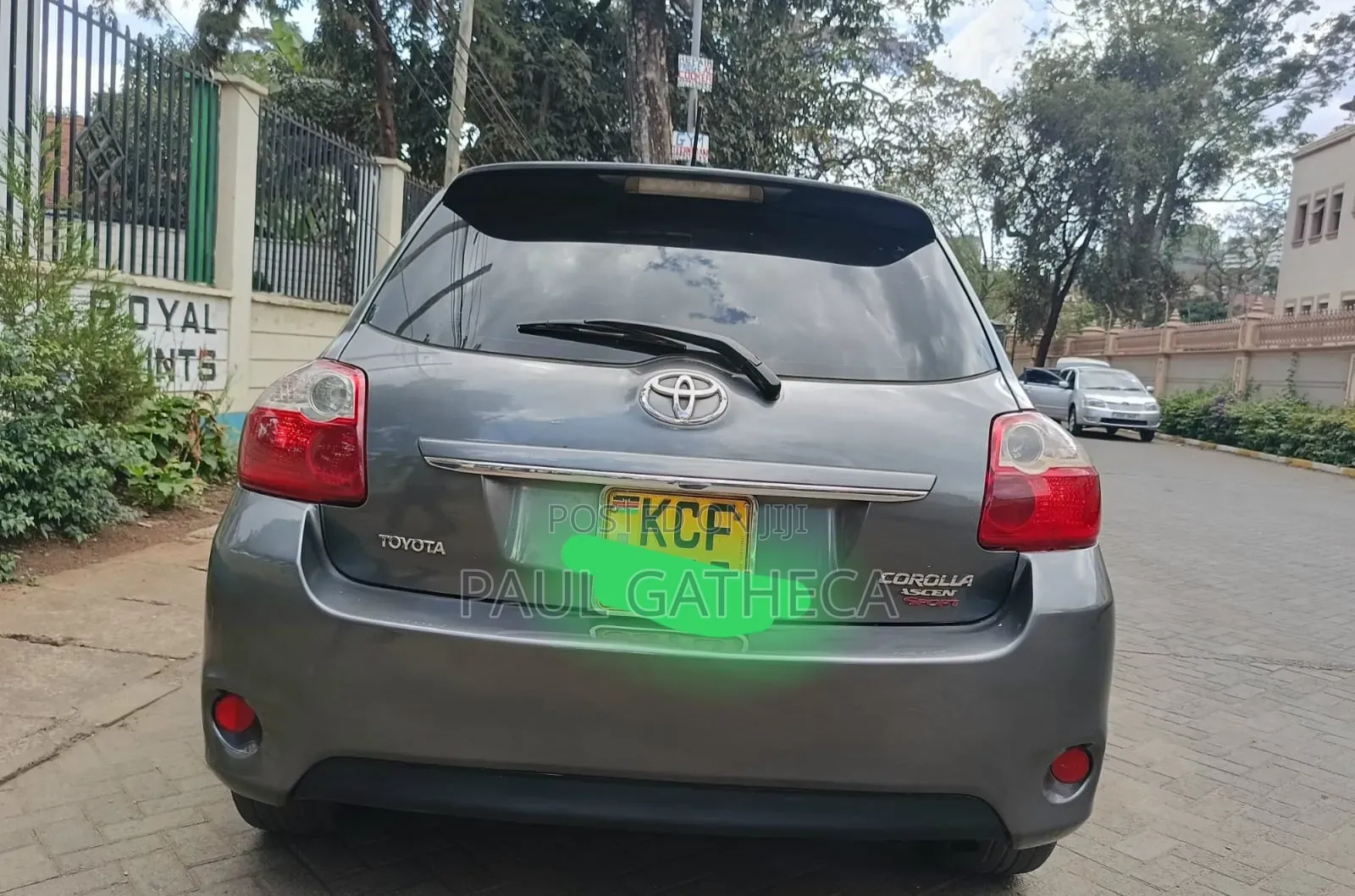Toyota Auris 2008 Gray