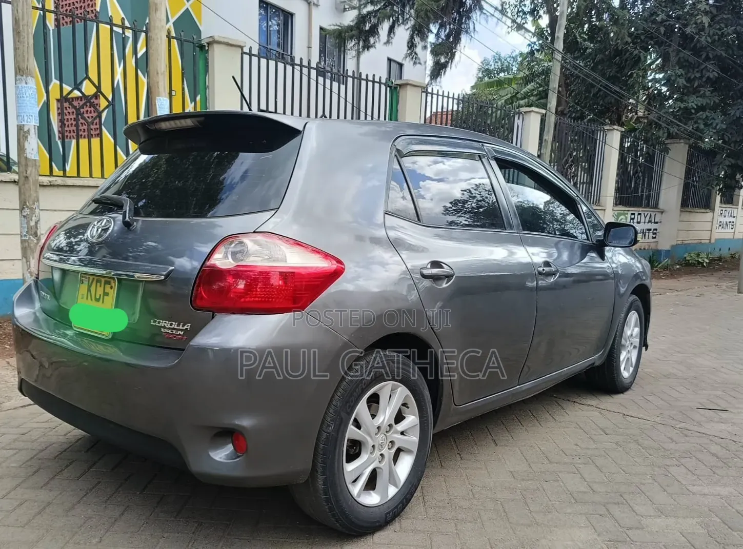 Toyota Auris 2008 Gray