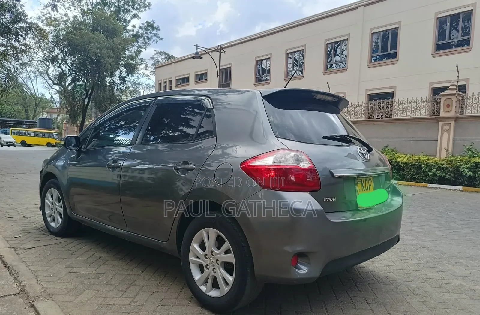 Toyota Auris 2008 Gray