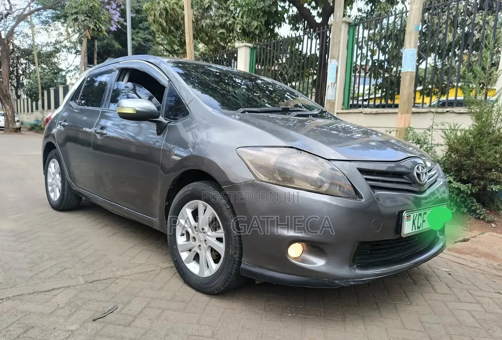 Toyota Auris 2008 Gray