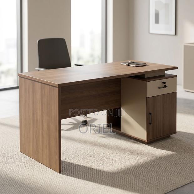 Office Desk : Modern Executive Workstation Desk 1.2M - thumbnail 8