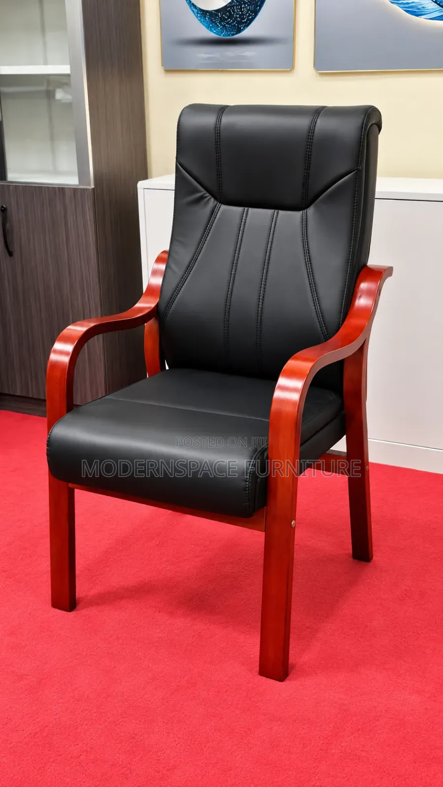 Leather Executive Visitor Chair
