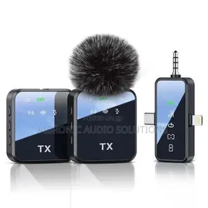 Ra Wireless Microfono Transmission Mini Lavalier Microphone
