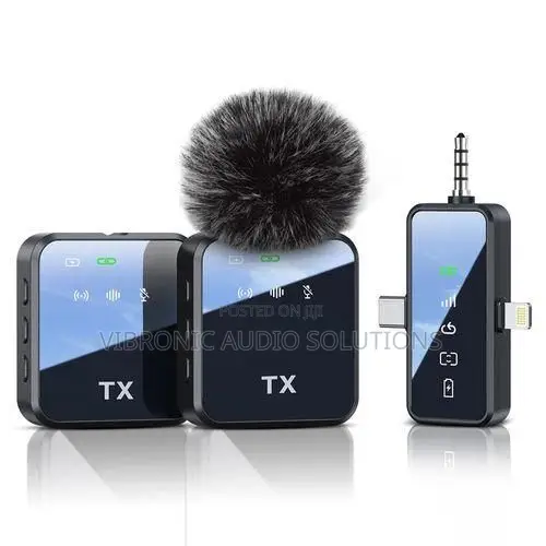 Ra Wireless Microfono Transmission Mini Lavalier Microphone