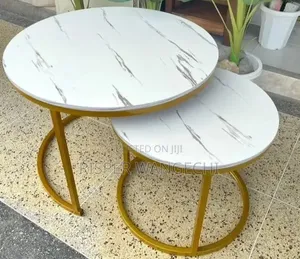 2 in 1 WHITE Nesting Coffee Table