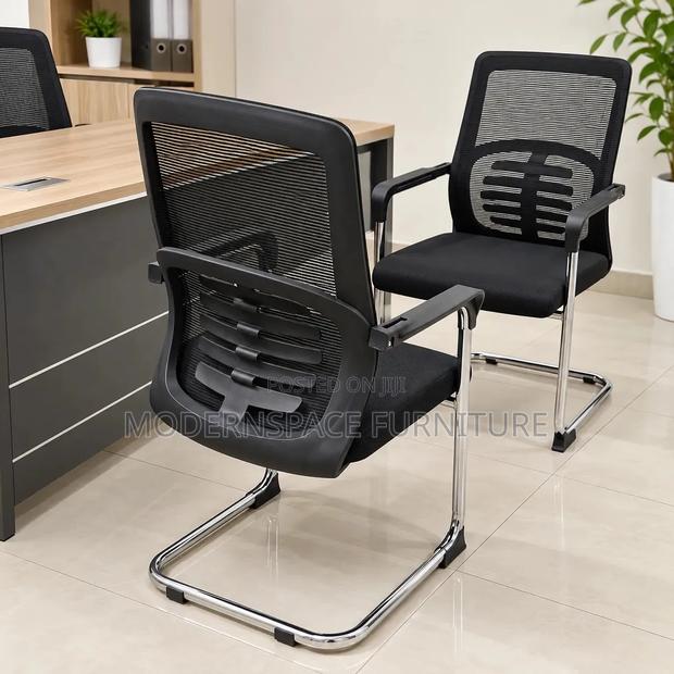 Modern Mesh Guest Chairs