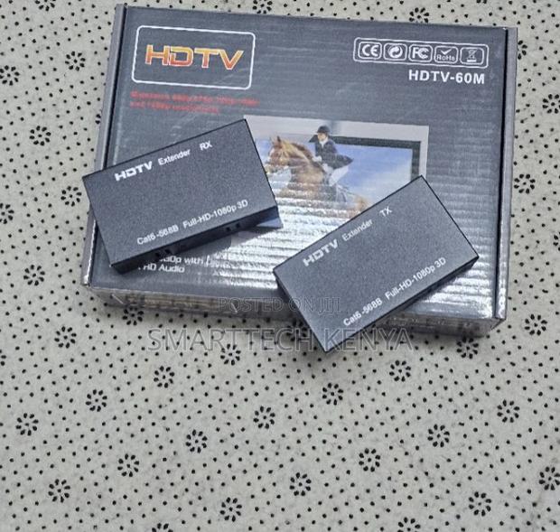 HDMI Extender 60 Meters/196ft, 1080P HDMI Transmitter and Receiver - main view