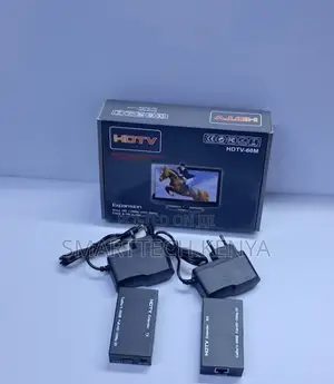 60M HDMI Extender Repeater Transmitter/Sender+ Receiver Over Cat5/Cat6