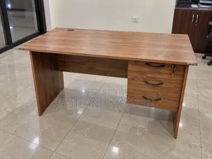 1.2M Modern Wooden Office Desk With 3 Drawers – Executive Work Table