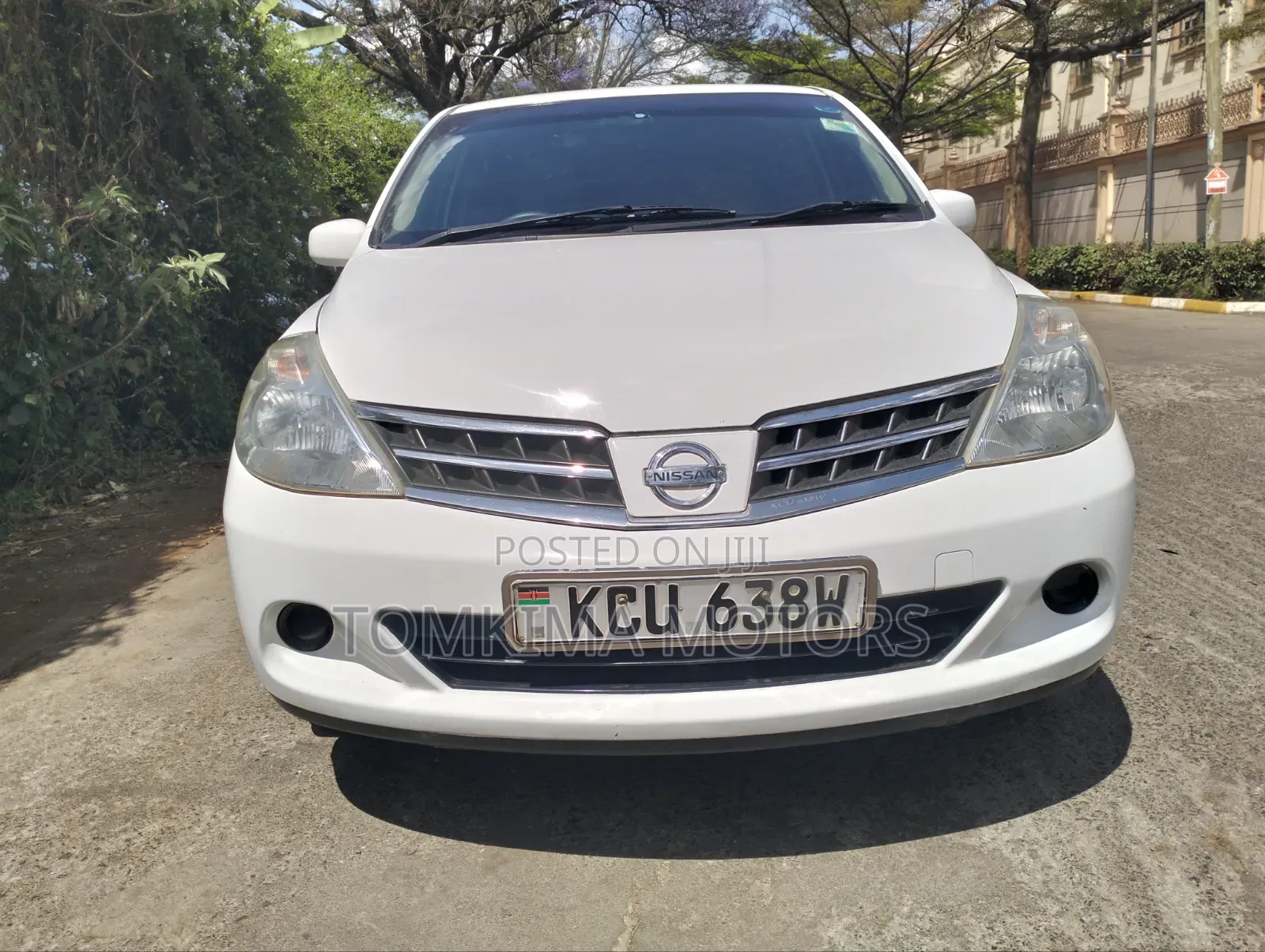 Nissan Tiida 2012 White