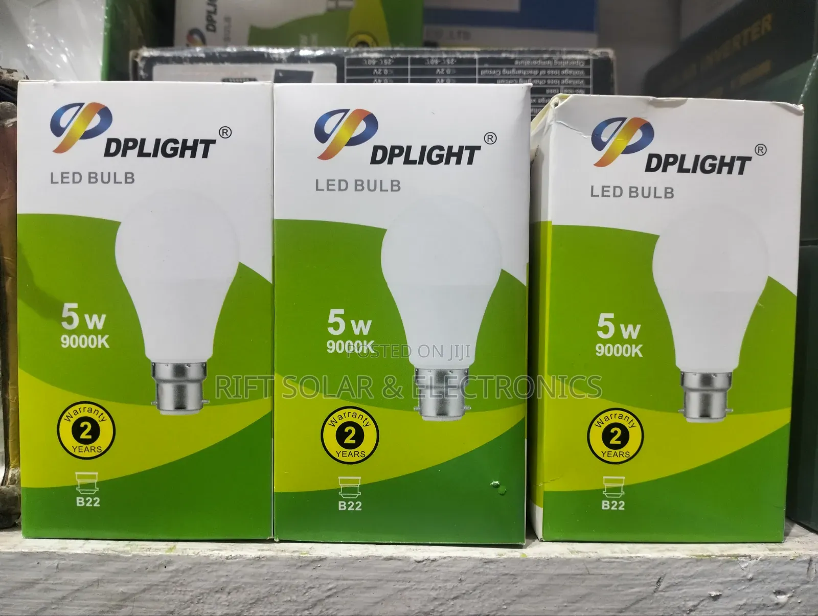 50w Solar + 18Ah Battery + 10A Controller + 3 DC Bulbs Lighting Kit
