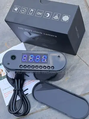 HD Smart Digital Clock Camera for Indoor Security Monitoring