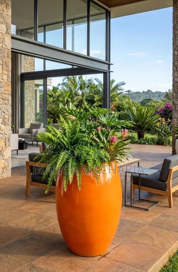 Mpira Wa Davi Fibreglass Pots & Planters