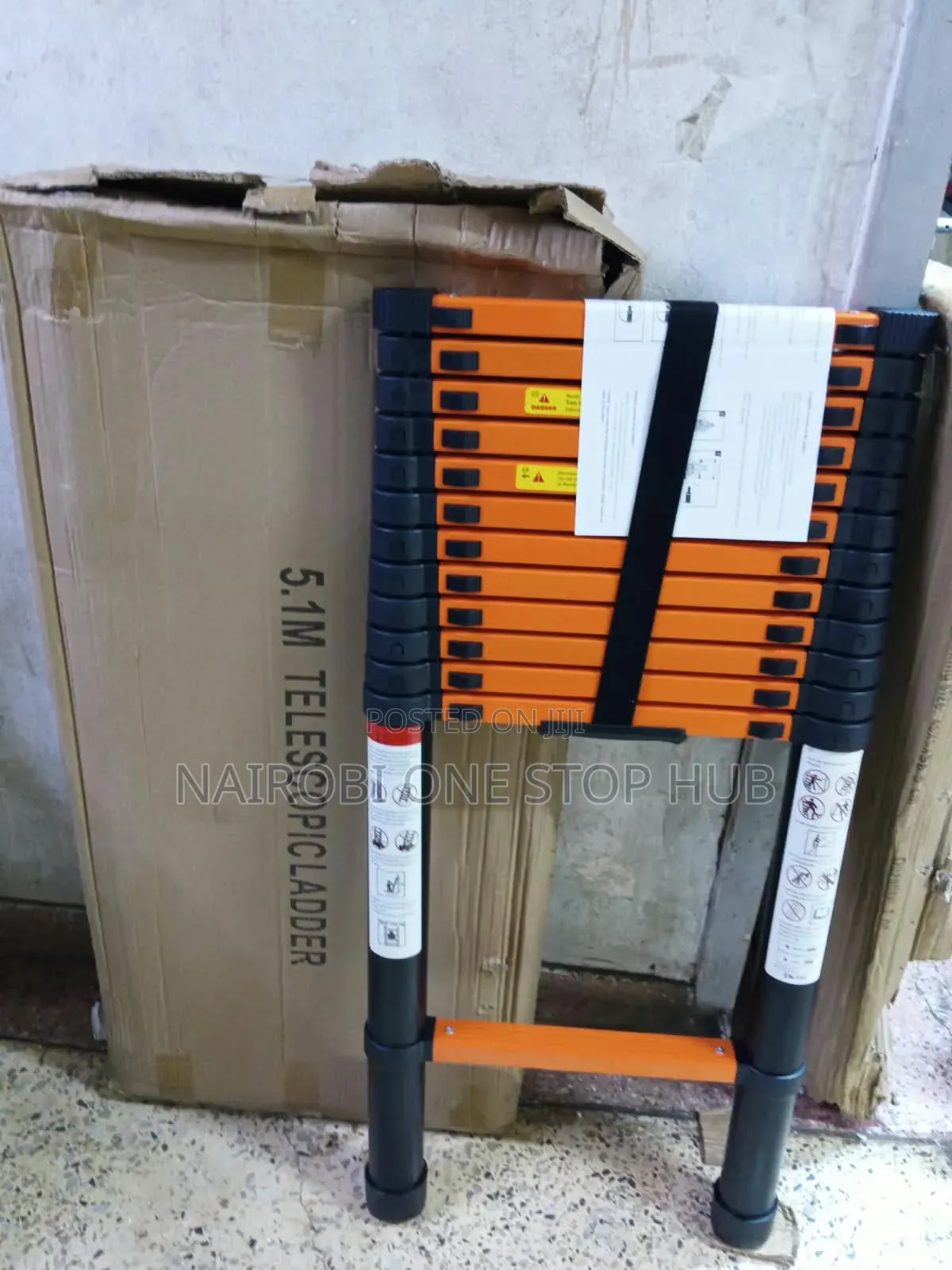 5.1m Multipurpose Telescopic Ladder