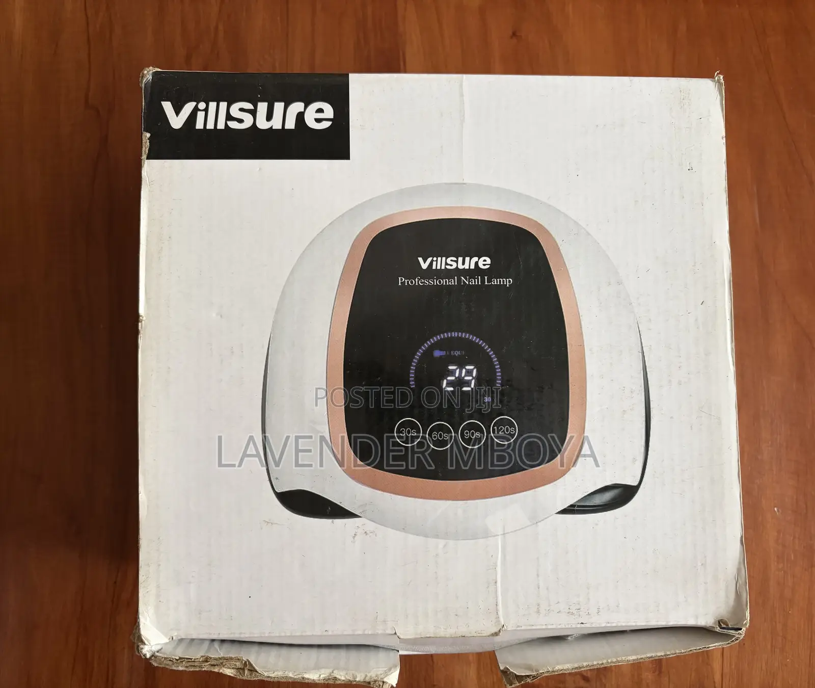 Villsure Professional UV Nail Lamp Automatic Timer LCD Touchscreen