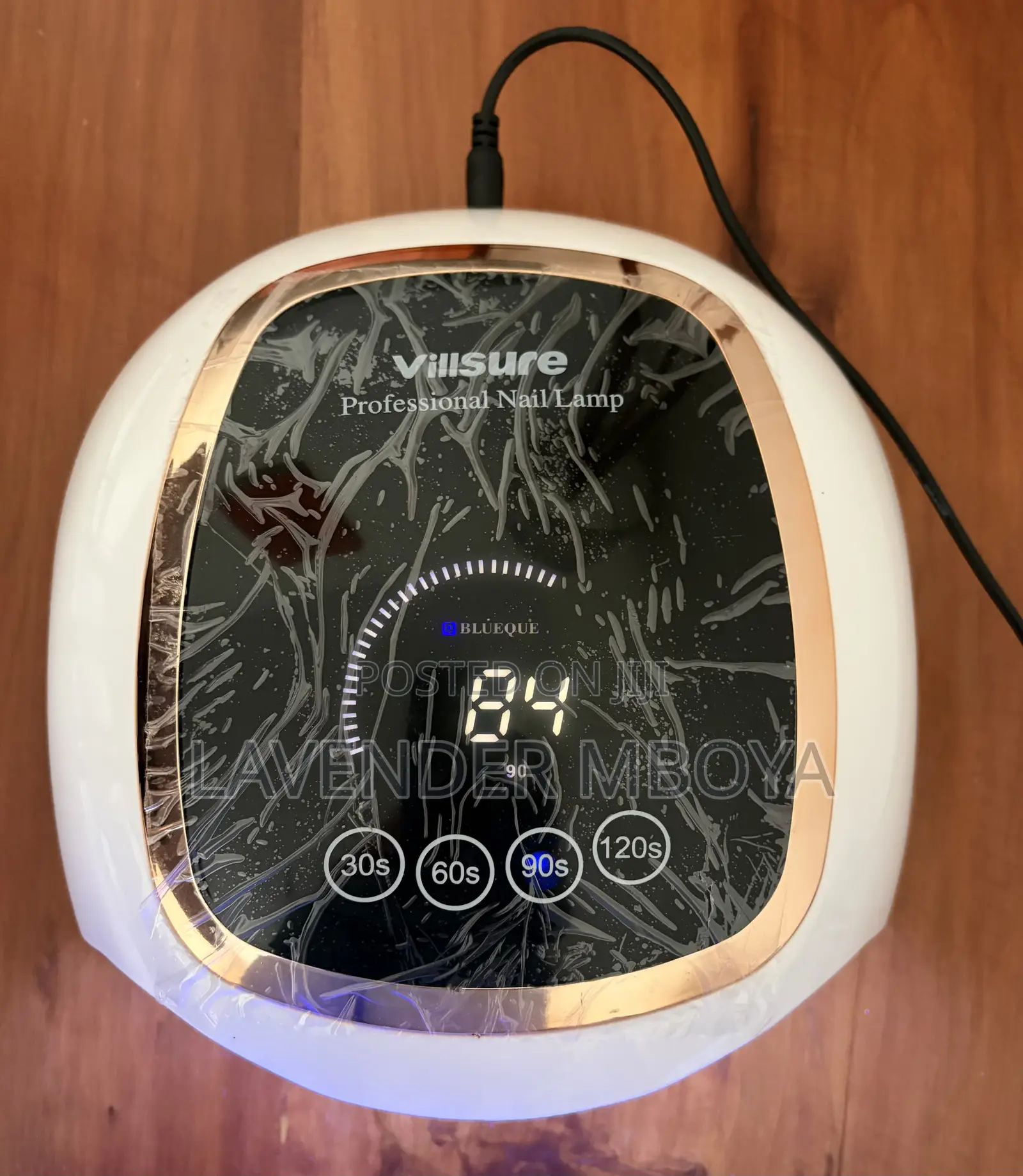 Villsure Professional UV Nail Lamp Automatic Timer LCD Touchscreen