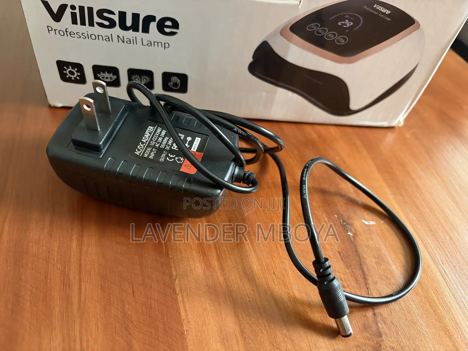 Villsure Professional UV Nail Lamp Automatic Timer LCD Touchscreen