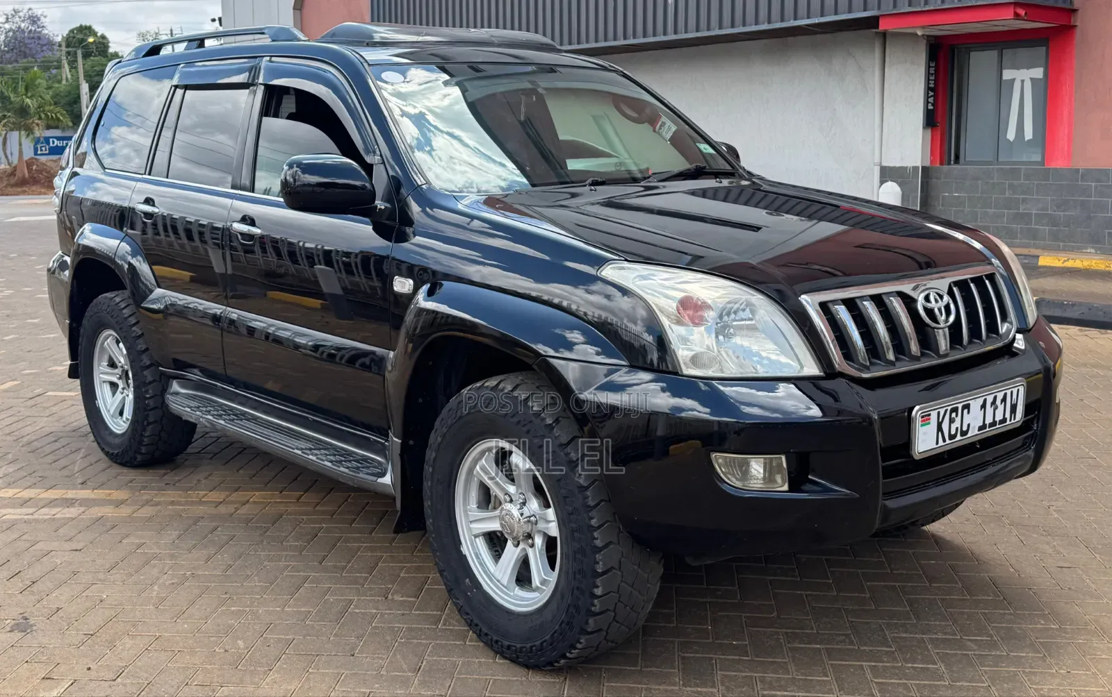 Toyota Land Cruiser Prado 2008 Black