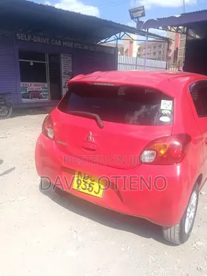 Mitsubishi Mirage 2014 Red