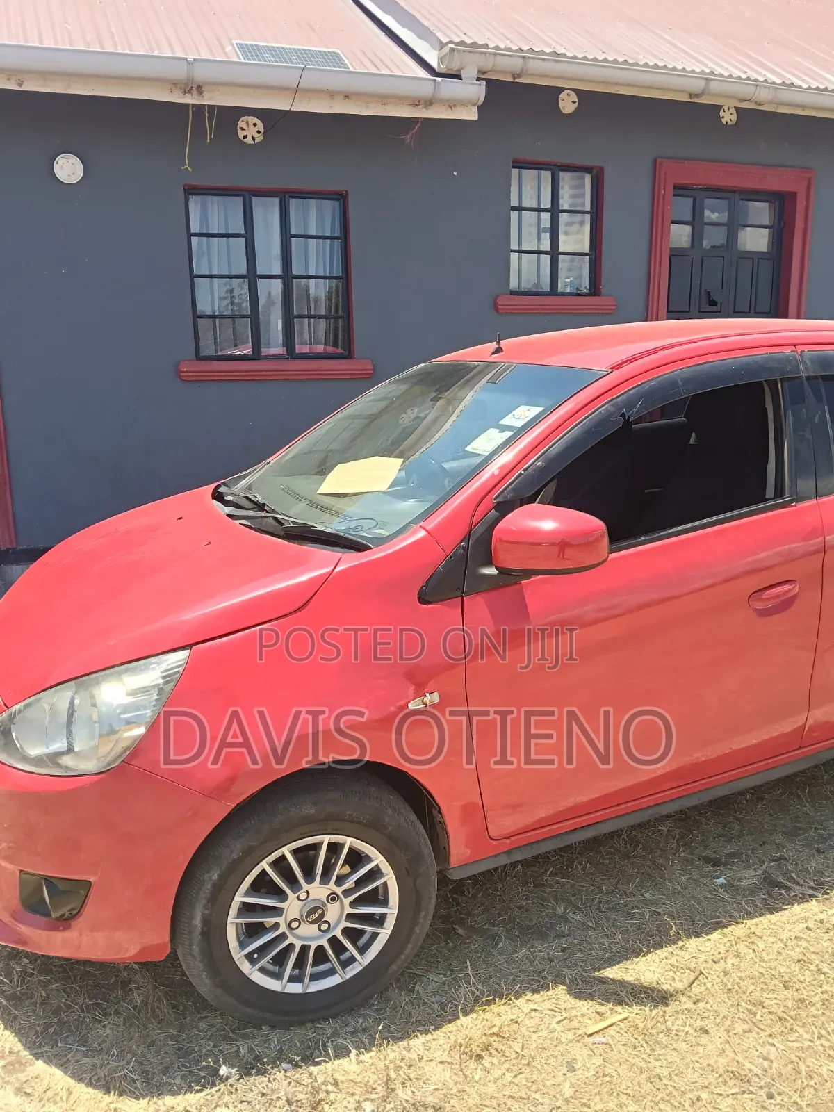 Mitsubishi Mirage 2014 Red