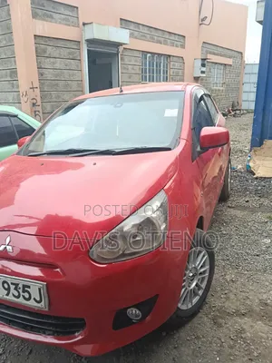 Mitsubishi Mirage 2014 Red