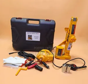 12V Electric Car Jack/ Lift Set/ Emergency Roadside Tool Kit.