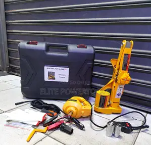 12V Electric Car Jack Emergency Kit