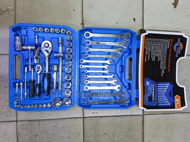 Chrome Vanidium 61 PCS Tool Set - main view