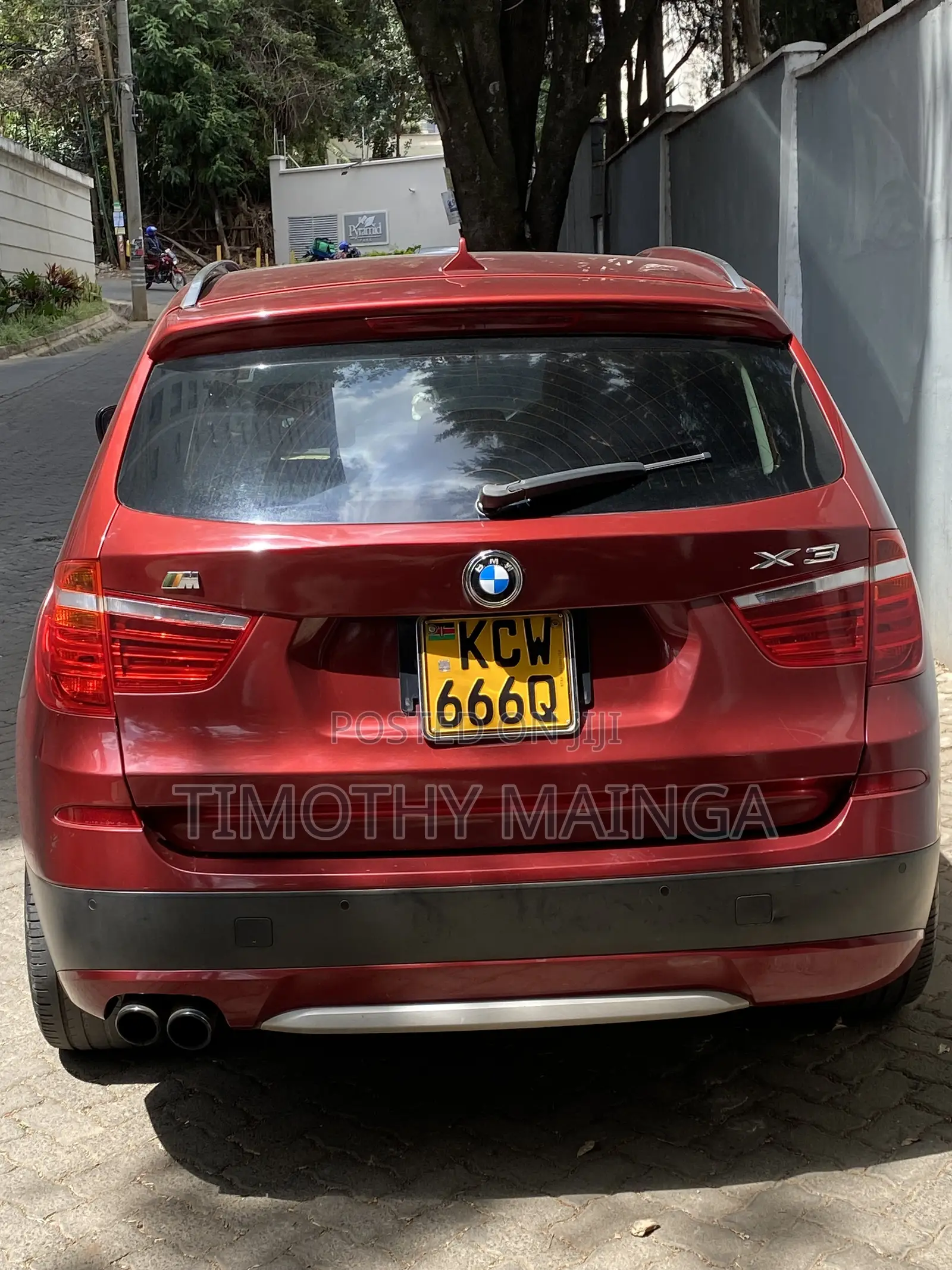 BMW X3 xDrive35i 2011 Red