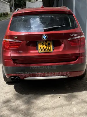 BMW X3 xDrive35i 2011 Red