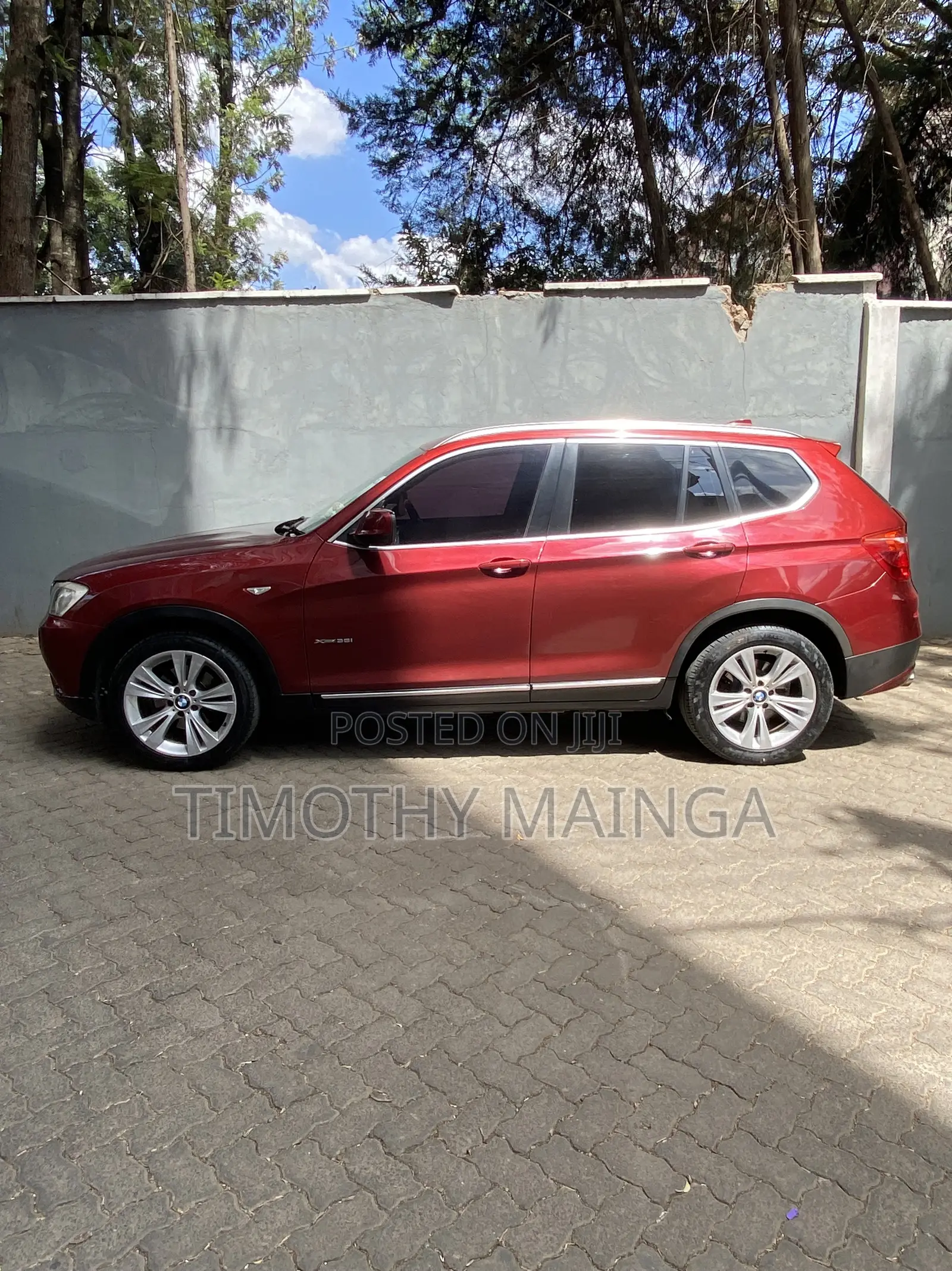 BMW X3 xDrive35i 2011 Red