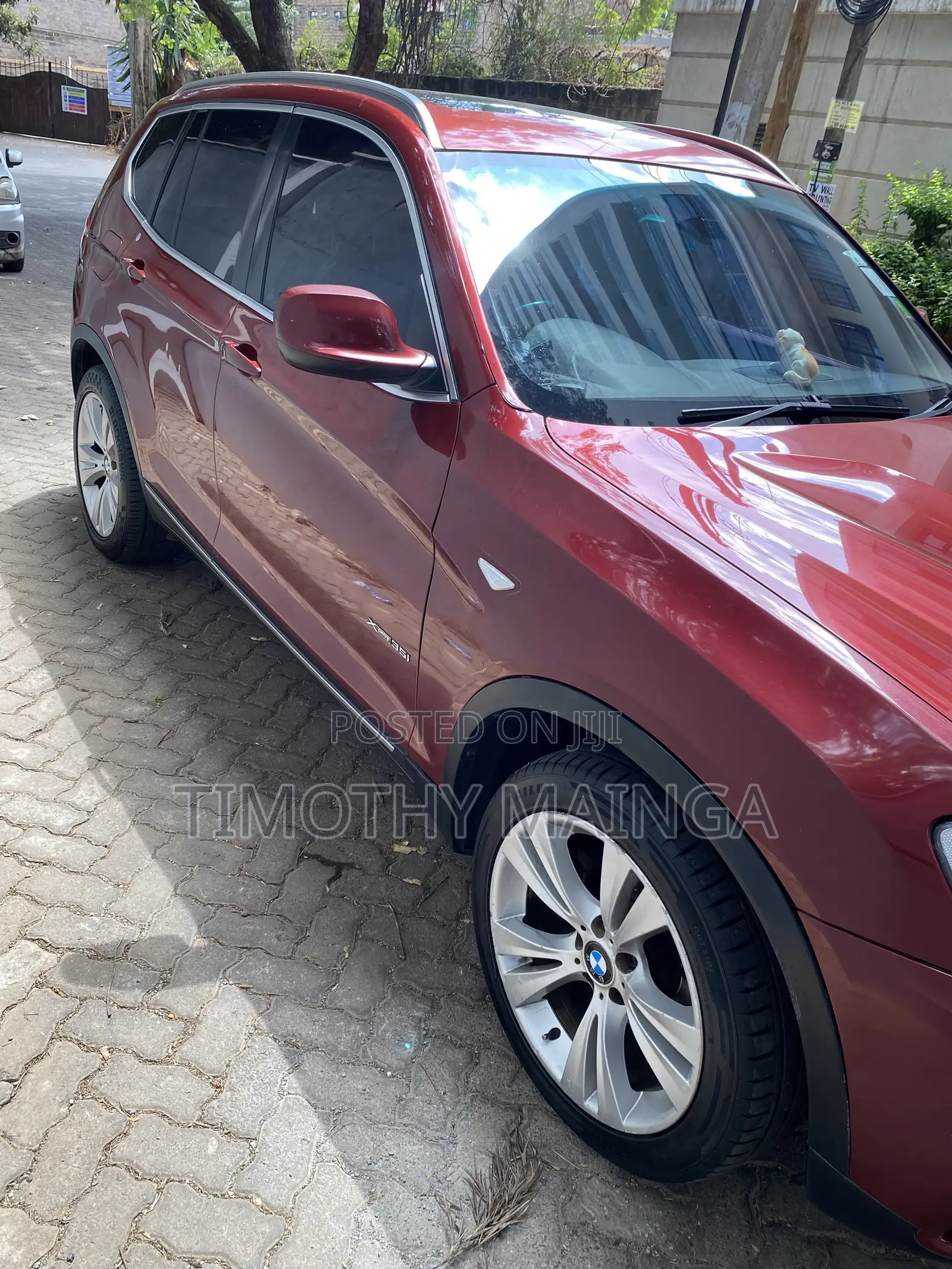 BMW X3 xDrive35i 2011 Red