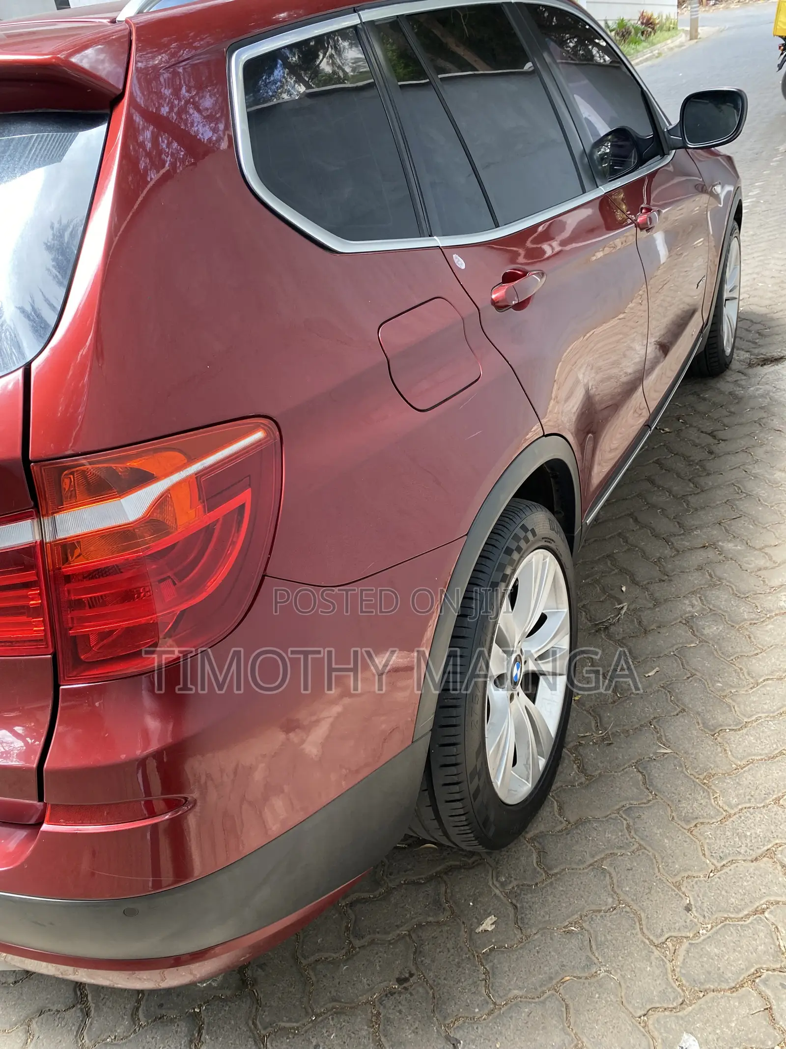 BMW X3 xDrive35i 2011 Red