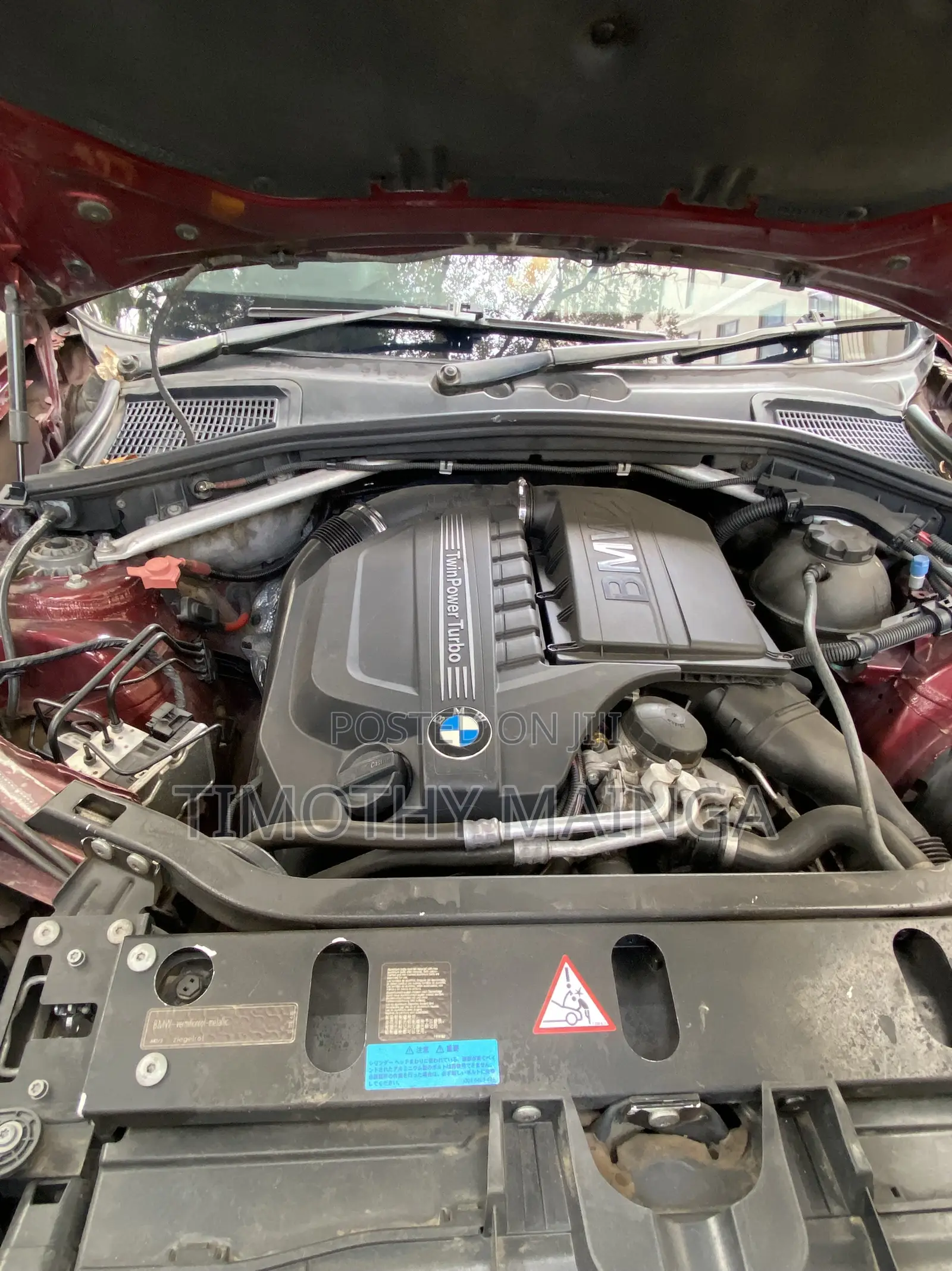 BMW X3 xDrive35i 2011 Red